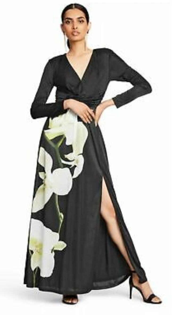 Altuzarra x Target Floral Print Maxi Dress Side Slits
